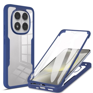 F�r Xiaomi Redmi Note 15 Pro 5G Full Body 360 Acryl TPU H�lle Blau