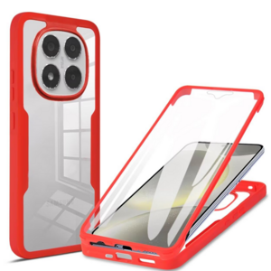 F�r Xiaomi Redmi Note 15 Pro 5G Full Body 360 Acryl TPU H�lle Rot