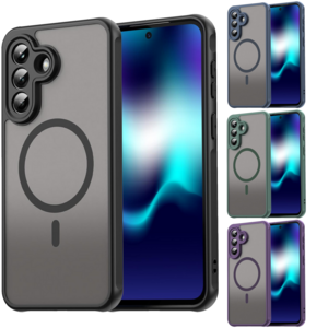 MagSafe Handy H�lle f�r Samsung Galaxy A37 5G / A57 5G Hybrid Kameraschutz Case