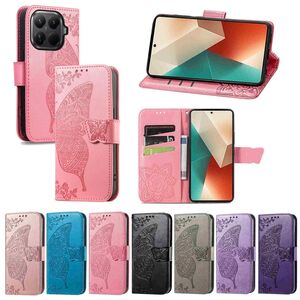 F�r verschiedene Handy Modelle Book Tasche Wallet Schmetterling Design H�lle