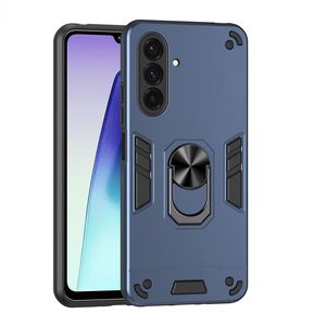 F�r Samsung Galaxy A37 5G Armor Magnet Ring Schutz Handy H�lle Blau