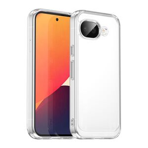 F�r Google Pixel 10a Colorful Series TPU Acryl Schutzh�lle Transparent