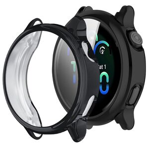 F�r Garmin Vivoactive 6 Electroplated TPU Full Schutz H�lle Schwarz