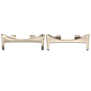 F�r Honor Watch Fit 2x Metall Verbindungsst�ck Band Connector Beige
