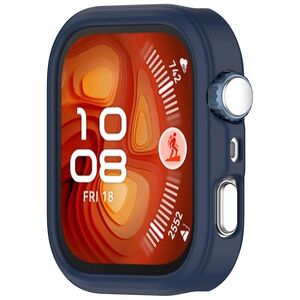 F�r Huawei Watch Fit 4 Soft Silikon Schutz H�lle Geh�use Dunkelblau