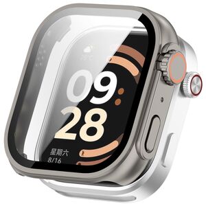 F�r Xiaomi Redmi Watch 6 Schutzglas H�lle im Ultra 3 Design Titan