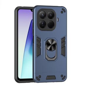 Magnet Ring Silikon f�r Xiaomi 15T Pro Armor Halter Schutz Blau