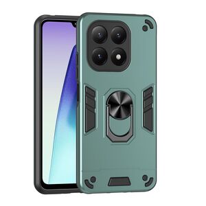 F�r Xiaomi 15T Armor Magnet Ring Halter Schutz Handy H�lle Gr�n