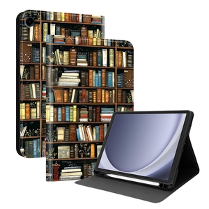 F�r Samsung Galaxy Tab A11 / Tab A9 Kunstleder Motiv Tasche