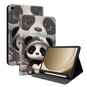 F�r Samsung Galaxy Tab A11+ / Tab A9 + Kunstleder Motiv Tasche