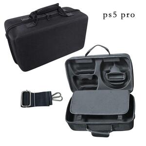 F�r PS5 Pro Tragetasche Doppel-Layer mit Kopfh�rerfach Schwarz