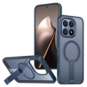 F�r Xiaomi 15T 5G Honeycomb MagSafe K�hlende Acryl TPU H�lle D- Blau