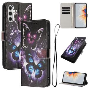 F�r Samsung Galaxy A57 5G Kunstleder Klapp Book Wallet Motiv Schutz