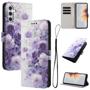 F�r Samsung Galaxy A57 5G Kunstleder Klapp Book Wallet Motiv Schutz