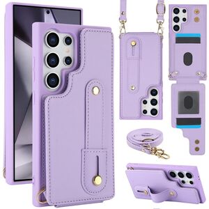 Handy H�lle Fliph�lle f�r Samsung Galaxy S26 Plus Ultra Kunstleder Umh�ngeband