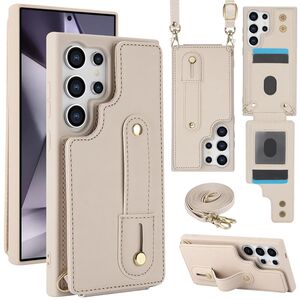 Handy H�lle Fliph�lle f�r Samsung Galaxy S26 Plus Ultra Kunstleder Umh�ngeband