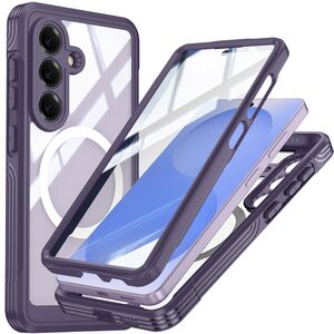 MagSafe f�r Samsung Galaxy S26 Plus 5G 360 Grad Hybrid Bumper Lila