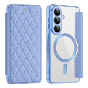 MagSafe f�r Samsung Galaxy S26 Kunstleder RFID Schutz Wallet H- Blau