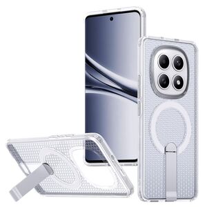 MagSafe f�r Xiaomi Redmi Note 15 4G / 5G Honeycomb K�hlend Transparent