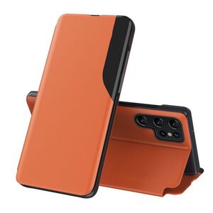 Smart View f�r Samsung Galaxy S26 Ultra Magnetische Fliph�lle Orange