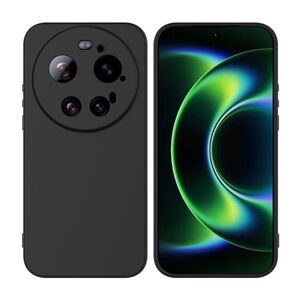 f�r Xiaomi 17 Ultra TPU Silikon Slim D�nn Flexibel Schwarz