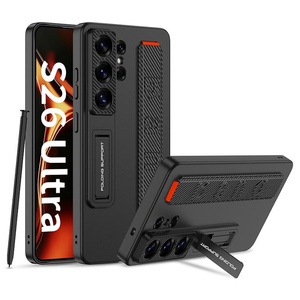 Halteband f�r Samsung Galaxy S26 Ultra 5G Kunststoff Silikon Schwarz