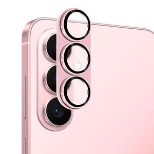 Linsenglas f�r Samsung Galaxy S26 5G Aluminium Ring 9H D�nn Rosa