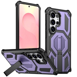 Magnetisch f�r Samsung Galaxy S26 Ultra 5G Kunststoff Silikon Lila