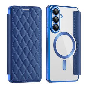 MagSafe f�r Samsung Galaxy S26 Plus Kunstleder RFID Schutz Dunkelblau