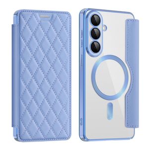 MagSafe f�r Samsung Galaxy S26 Plus Kunstleder RFID Schutz Hellblau