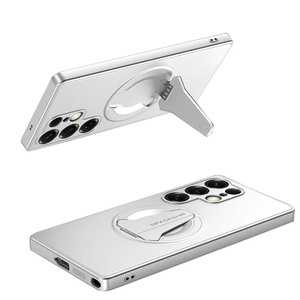 MagSafe f�r Samsung Galaxy S26 Ultra TPU Silikonh�lle Silber