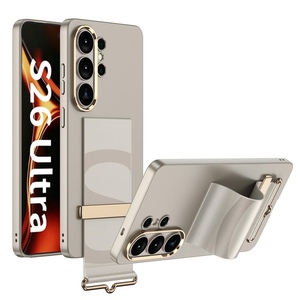 Armband f�r Samsung Galaxy S26 Ultra 5G Kunststoff Silikon Grau