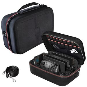 F�r Switch 2 Hard Shell Transporttasche mit Zubeh�rf�chern Schwarz