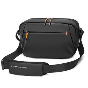 DSLR Kamera Schultertragetasche mit Stativhalterung Schwarz