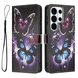 f�r Samsung Galaxy S26 Ultra 5G Kunstleder Klapp Book Wallet Motiv TPU