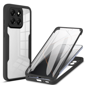360 Grad f�r Xiaomi 17 mit Display & Kameraschutz Bumper Schwarz