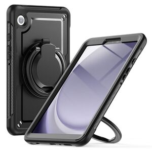 Outdoor f�r Samsung Galaxy Tab A11 / A9 Griff & Schultergurt Schwarz