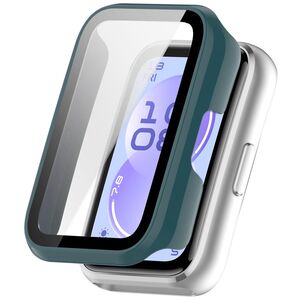+ Schutzglas f�r Huawei Band 11 / 11 NFC Kunststoff 9H Gr�n