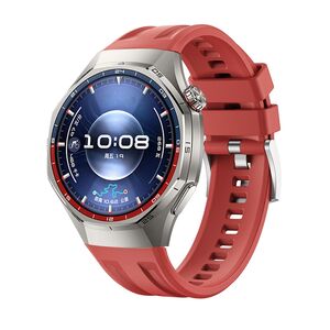 Silikon f�r Huawei Watch GT 6 Pro Seamless Connection Rot