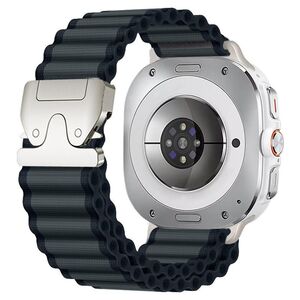 Nylon Outdoor f�r Samsung Galaxy Watch 8 / 8 Classic Ersatzband Grau