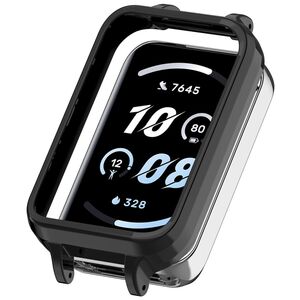 Kunststoff f�r Honor Band 10 Schutzcase Halbabdeckung Flexibel Schwarz