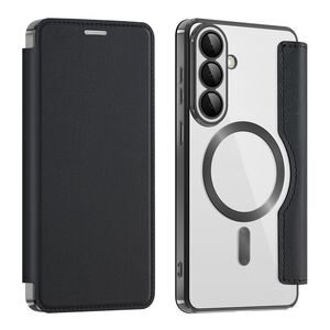 MagSafe f�r Samsung Galaxy S26 Plus RFID Schutz 360 Kunstleder Schwarz