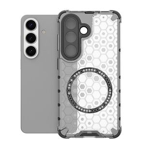 Magnet f�r Samsung Galaxy S26 Plus 5G Wabe TPU Silikon Case Wei�