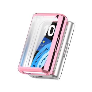 TPU f�r Huawei Band 11 Pro Electroplated TPU Full Cover Case Pink