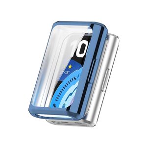 TPU f�r Huawei Band 11 Pro Electroplated TPU Full Cover Case Blau