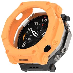 Armor TPU f�r Amazfit T-Rex Ultra 2 Schutz Case Halbabdeckung Orange