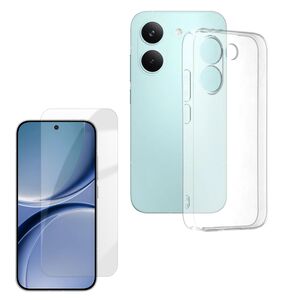 + Schutzglas f�r Xiaomi Poco X8 Pro 2 in 1 TPU Schutz + 9H Hartglas