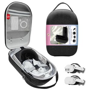 Transport Tasche Meta Quest 3 VR Headset Case Schwarz