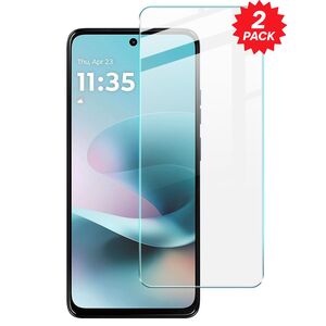 2x f�r Motorola Moto G67 / Moto G77 Bildschirmschutz 9H HD Hartglas