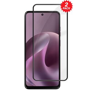 Full Cover 2x f�r Motorola Moto G17 / G15 / Power 3D 9H Hartglas